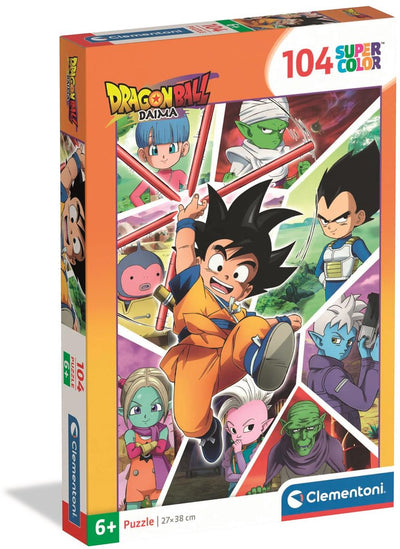 Clementoni - puzzle - dragon ball daima - ritratto - 104 pezzi - super - da 6 anni