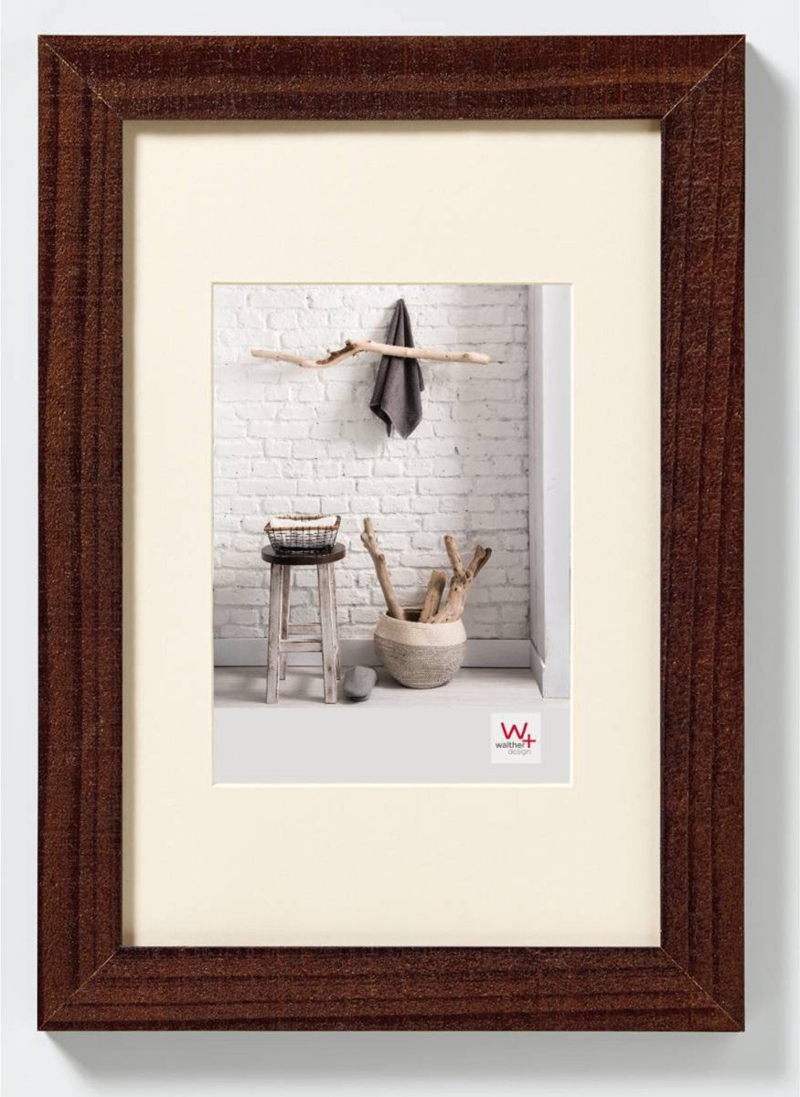 Walther home - marco de madera - tamaño de la foto 15x20 cm - nogal