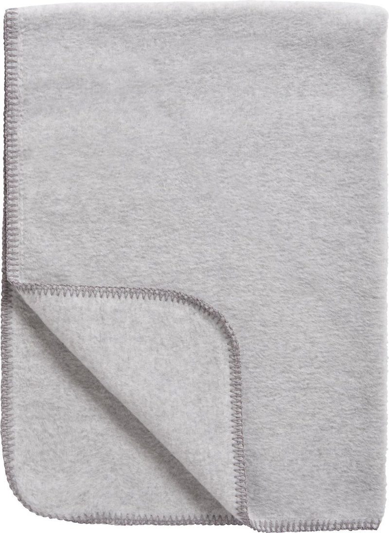 Coperta per culla Meyco Baby Uni - intrecciata - grigio melange - 75x100 cm - 1.0 tog