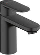Hansgrohe vernis blend - wastafelmengkraan - ééngreeps bediening - zonder waste - 100mm maat - mat zwart