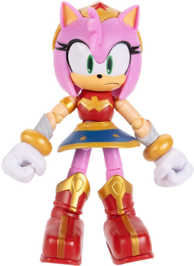 Jakks sonic dc 13 cm figura amy - wonder woman
