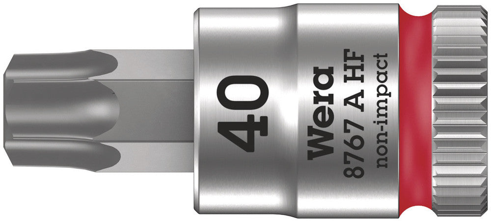Wera 8767 a combinación de vasos con puntas hf torx® zyklop con accionamiento 1 4 con función de retención, tx 40 x 28 mm - 1 pieza(s) - 05003371001