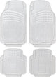 Set tappetini auto plus continental uni PVC trasparente 4 pezzi