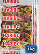 Haribo gloeiwormen - snoep met fruitsmaken - 1kg zak