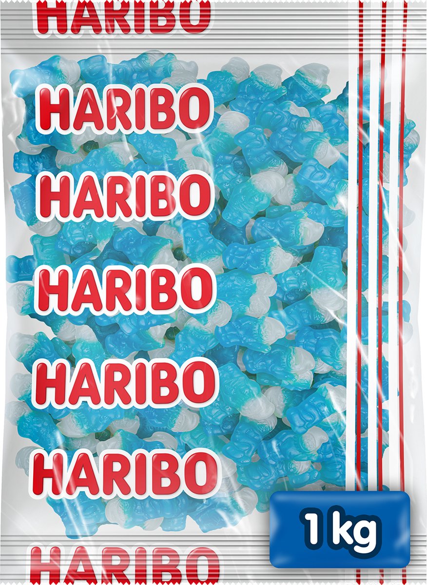 Gnomos Haribo - caramelos con sabores de frutas - bolsa de 1kg