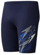 Costume da bagno sportivo da uomo Speedo Medley Logo Jammer - blu navy