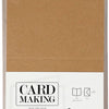 Creative Company Cards and buste Naturel, 50 set
