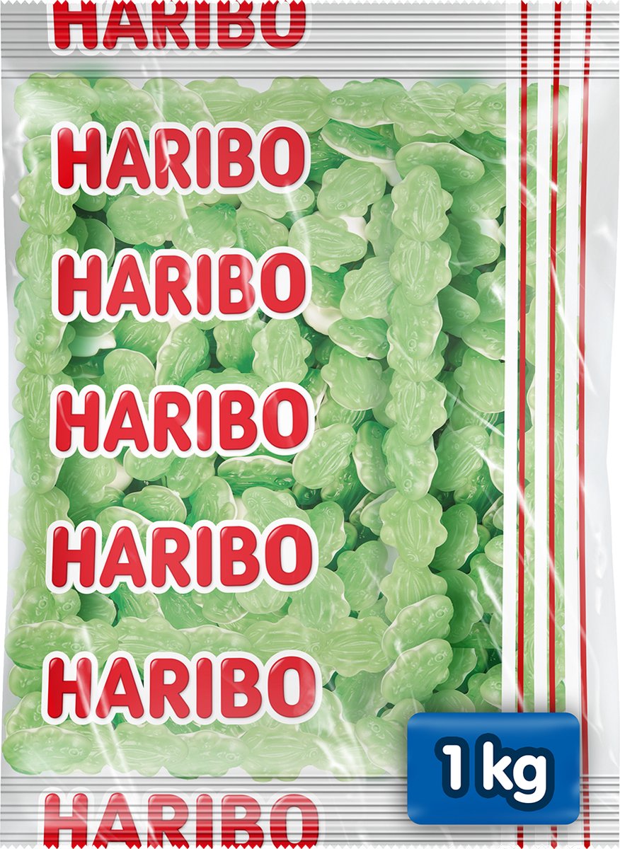 Ranas Haribo - caramelo con espuma - bolsa 1kg
