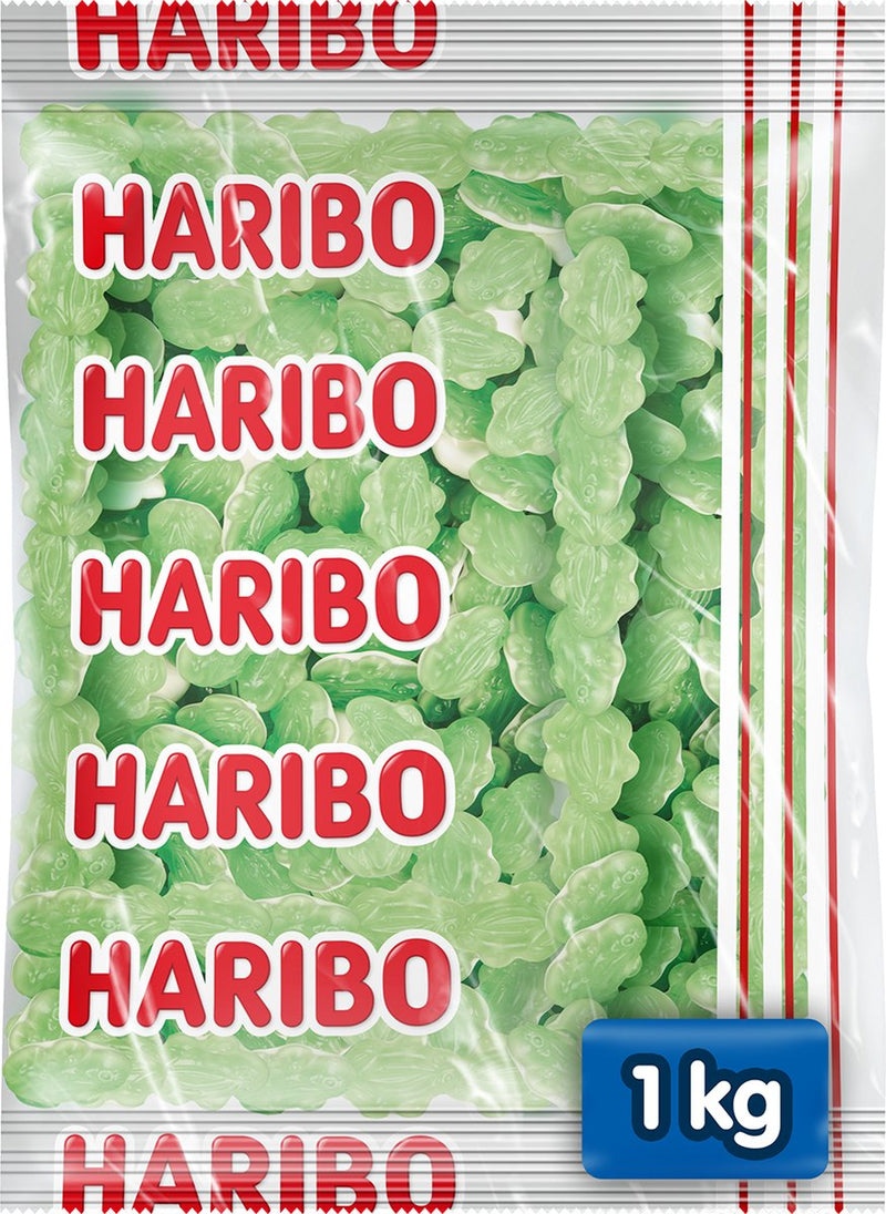 Ranas Haribo - caramelo con espuma - bolsa 1kg