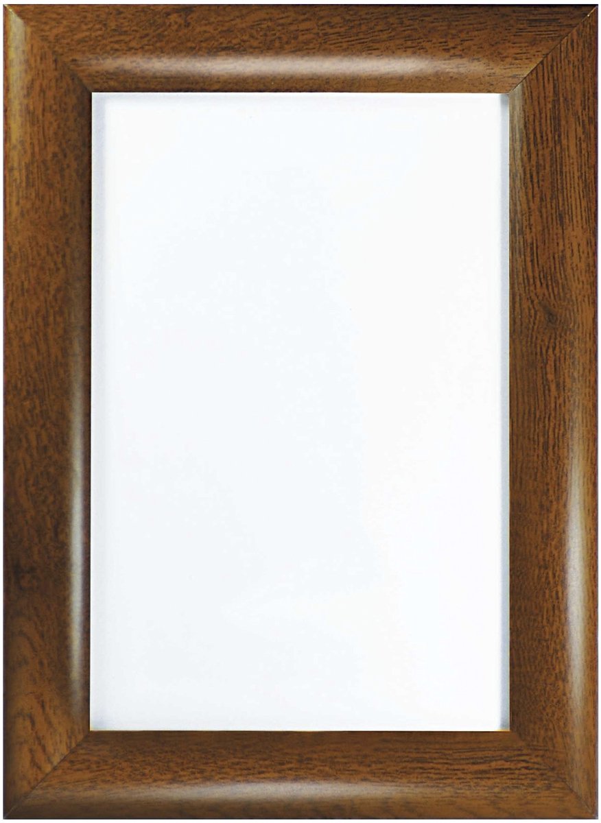 Cornice a clic Seco - misura A3 - profilo 25 mm - cornice per foto in aspetto legno con angoli retti - se-sna3dw