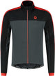 Rogelli freeze fietsjack winter heren - grijs zwart rood - s
