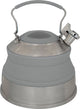 Eurotrail opvouwbare waterketel 2l - camping fluitketels - grijs