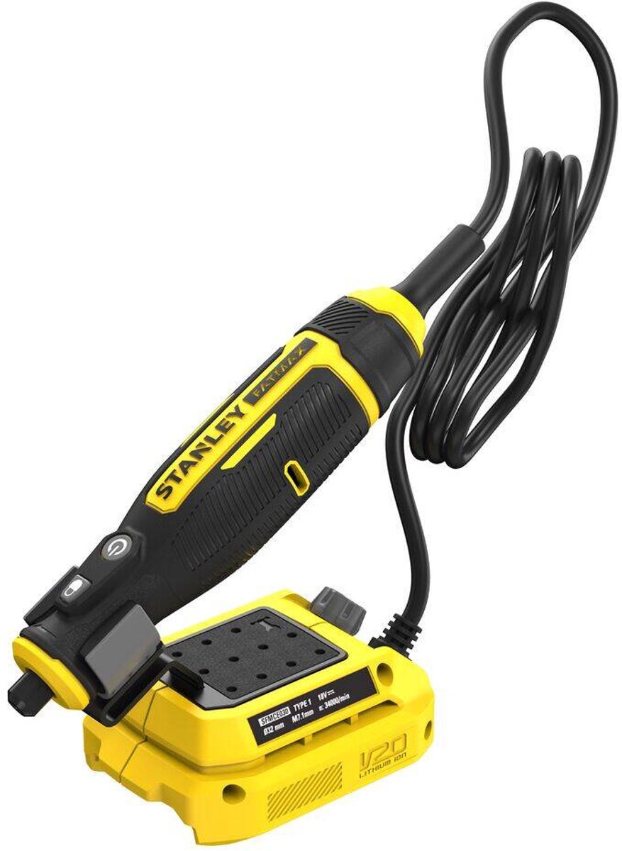 Stanley Fatmax 18V multi-tool with 33 accessories (without battery) SFMCE030B-XJ