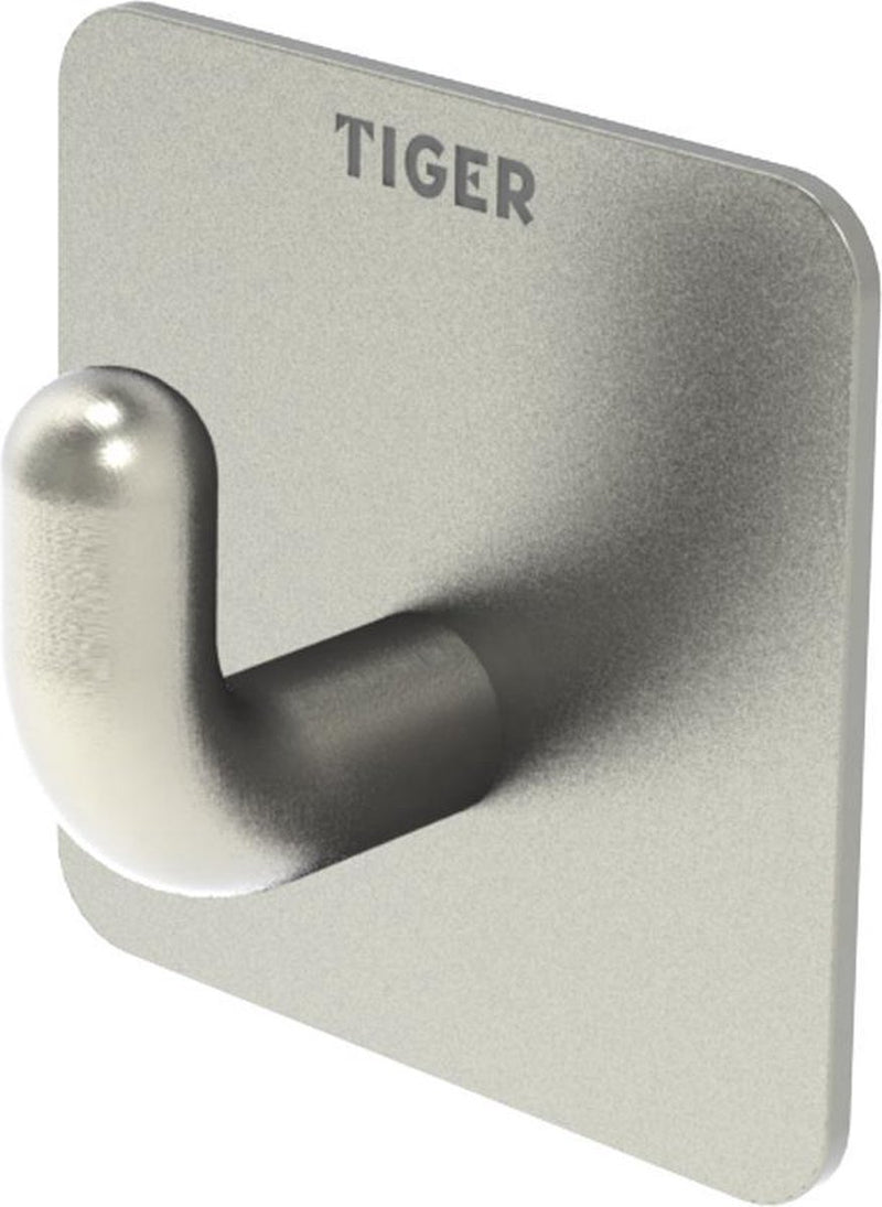 Tiger pinky - handdoekhaak - rvs geborsteld