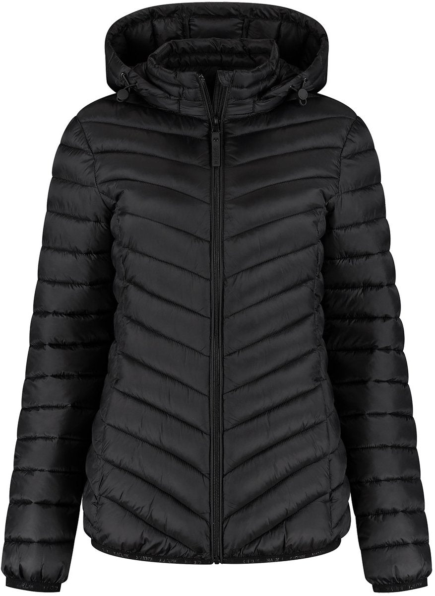 Kjelvik outdoorjas sanna zwart