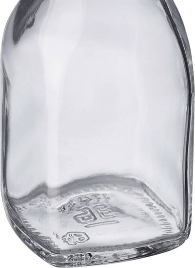 Westmark botella de conserva con tapa abatible cuadrada 125 ml