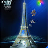 Ravensburger Iconics 3d Puzzle Eiffel Tower con luz