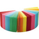 Cubo blocco folia colori arcobaleno vuoti