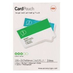 Buste plastificatrici GBC Card 250 micron