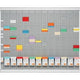 Agenda annuale nobo 80x60x1,5 cm grigio pianificazione annuale mensile