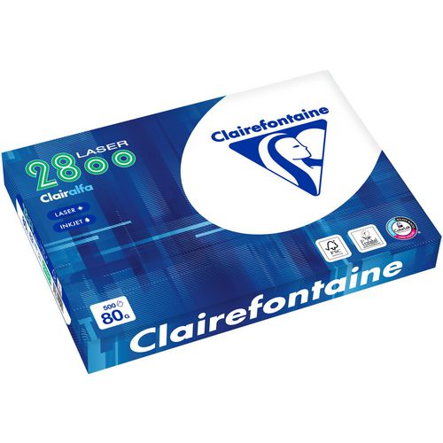 Papel avanzado clairefontaine 2800 80g m2 a3 500 hojas
