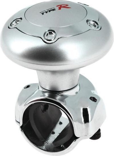 Pomello volante Car Plus tipo r - per camion - argento cromato