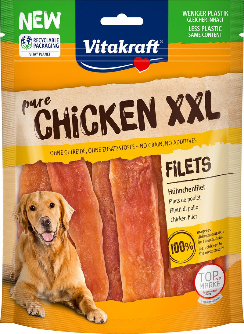 Vitakraft pure pollo xxl filete de pollo - 250 gramos