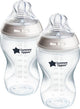 Tommee tippee natural start babyflessen - set van 2 x 340ml baby flessen - medium toevoersnelheid 3m+