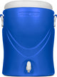 Pinnacle platino 10 galloni - distributore di bevande isolato con rubinetto - 40 litri - blu