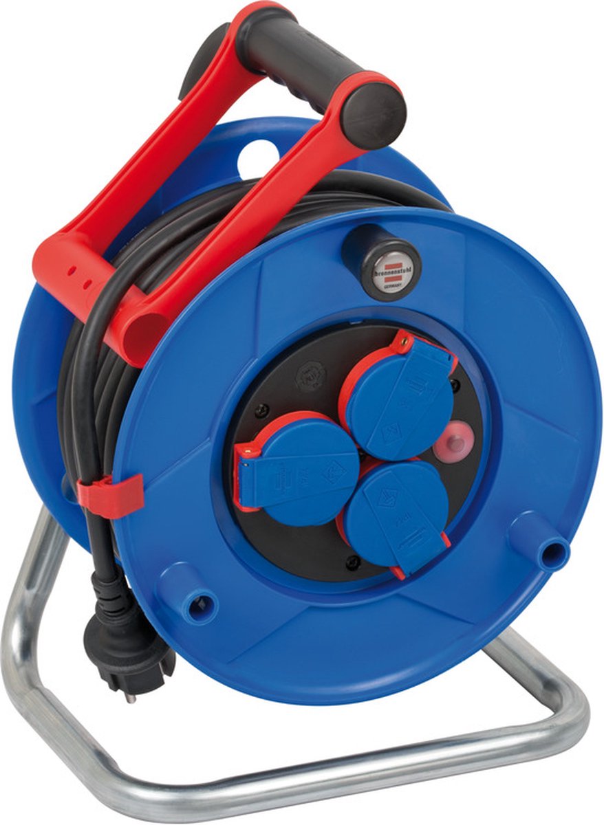 Brennerstuhl garant ip44 carrete de cable 25m at-n05v3v3-f 3g1.5 - 1218580