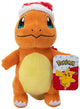 Jazwares figura de peluche pokémon charmander de invierno con gorro navideño 20 cm