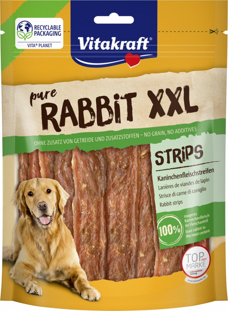Vitakraft strisce di filetto di coniglio xxl per cani - snack per cani - 250 grammi