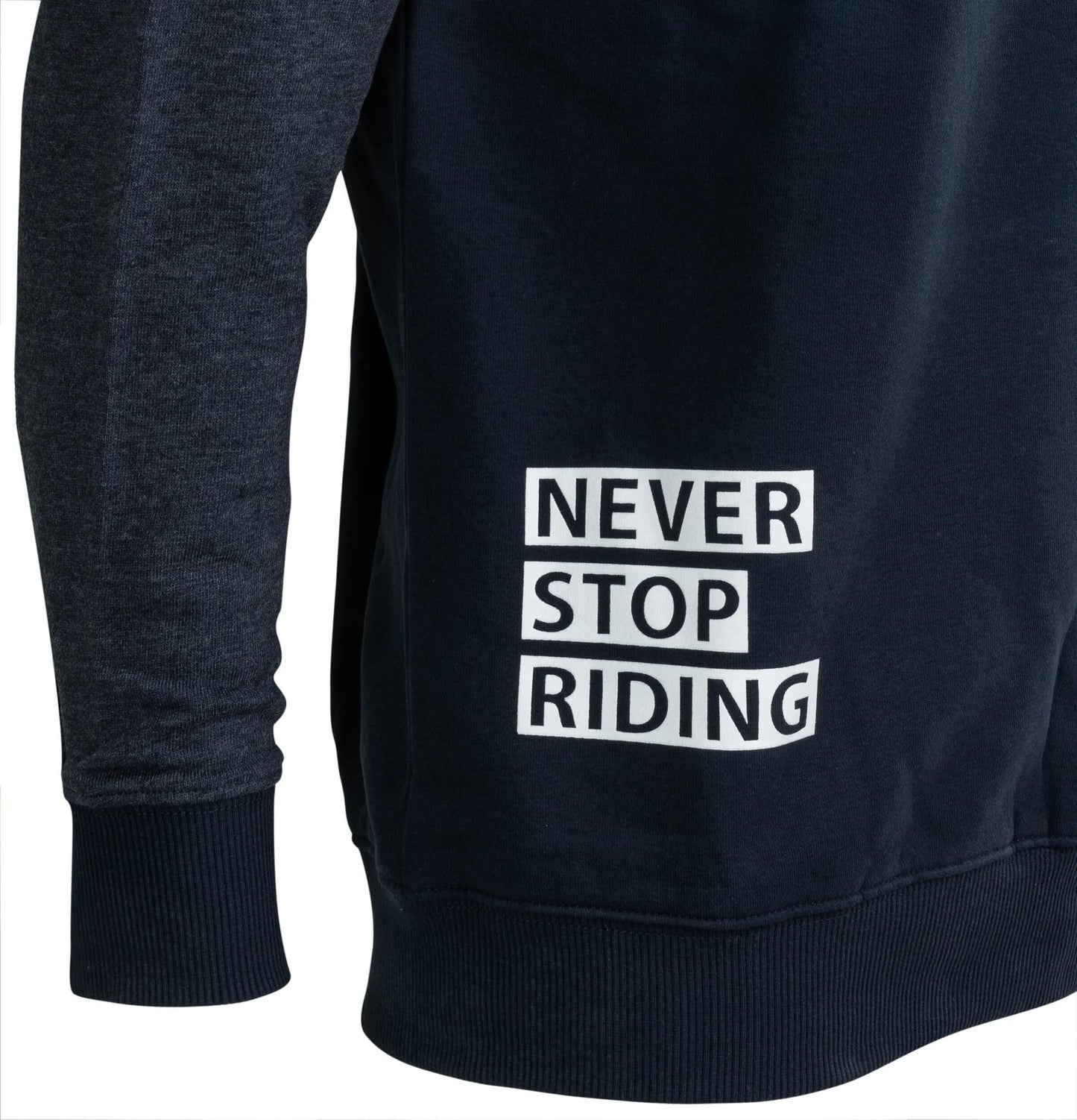 Contec sweatshirt never stop riding ct sweatshirt never stop riding blue size xl