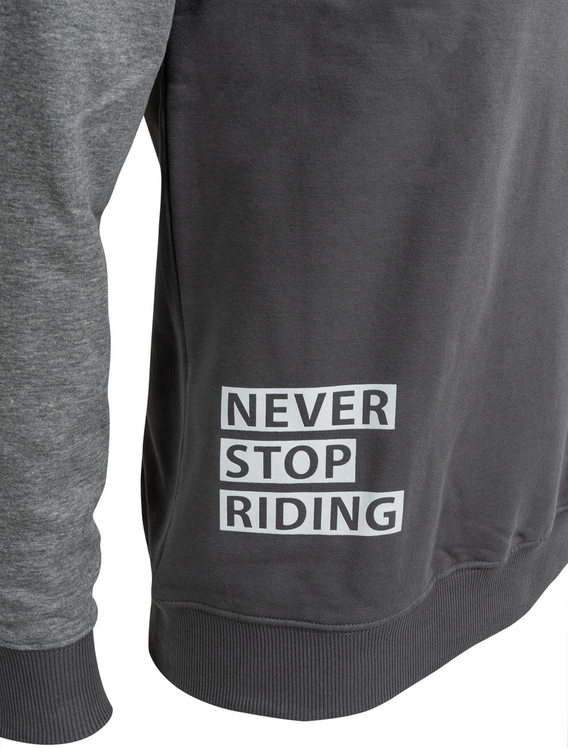 Contec Spetshirt con maniche lunghe Non smettere mai di cavalcare