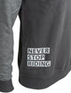 Contec sweatshirt never stop riding ct sweatshirt never stop riding black gray size xl
