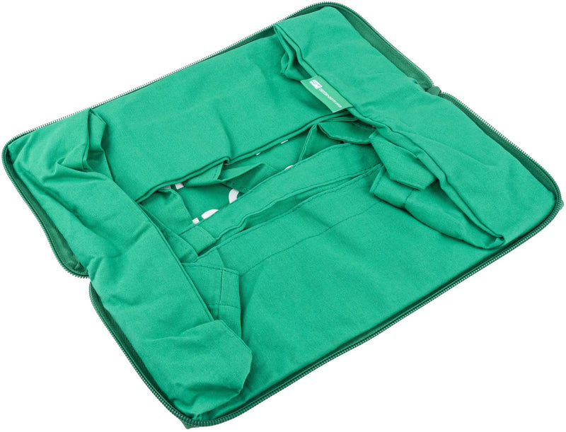 Bolsa de algodón contec CT nacida para bolsa de bicicleta verde plegable