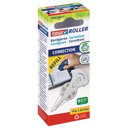 Cassetta di ricarica rullo correttore tesa 14mx8,4mm
