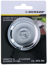 Dunlop klassieke zilveren fietsbel - afbeelding 1