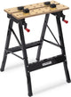 Kreator krt672001 werkbank - verstelbare werkbreedte - opvouwbaar - tot 100 kg - mdf werkplaat