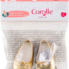Scarpe da ballo in oro corolle per baby pop, 36 cm