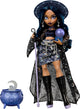 Mattel moonspell magic de monster high - muñeca de moda claire de luna - bruja clarividente con accesorios