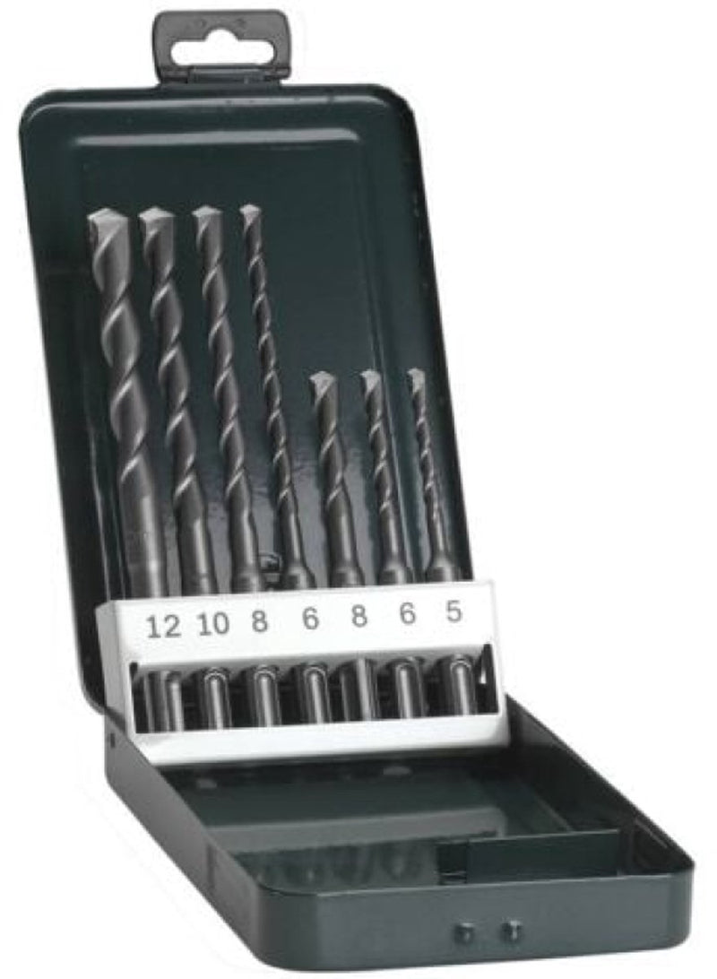 Set trapano a percussione Bosch SDS Plus da 7 pezzi - adatto a tutte le marche