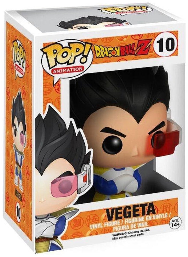 Animación funko pop: dragon ball z - vegeta pop #10