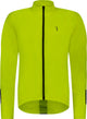 Bbb cycling cycling jacket baseshield - windbreaker men and women - cycling mountain biking - cycling jacket: wind and water resistant - neon yellow - size L - bbw-148