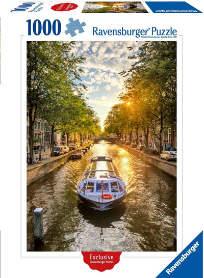Ravensburger Puzzle Amsterdam Cruise 1000 piezas