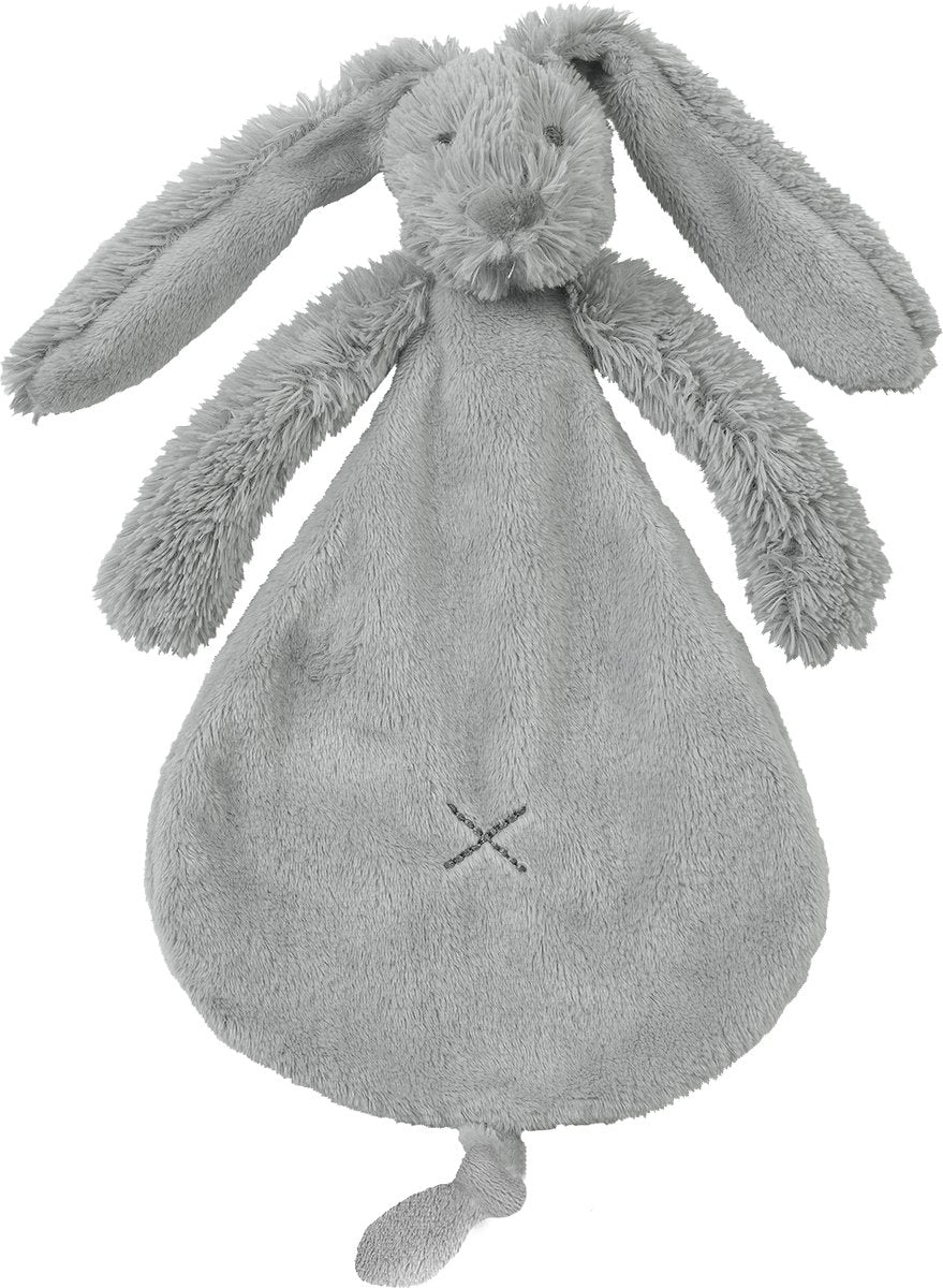Panno da coccole Happy Horse Rabbit Richie - grigio - regalo per bambini