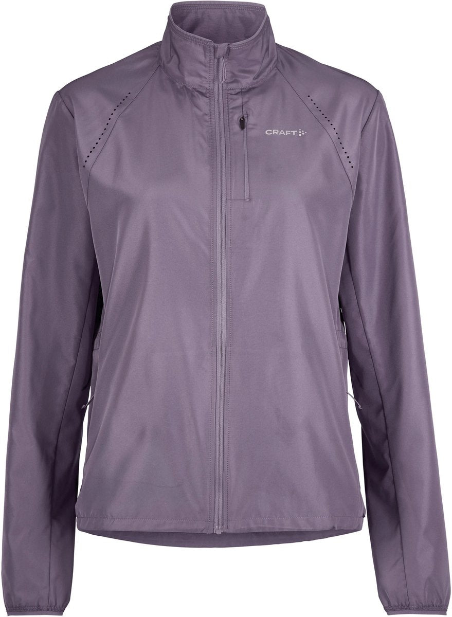 Craft essence wind jacket 2 w dames sportvest - potpurri