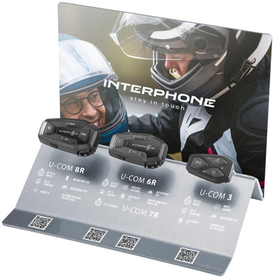 Espositore da banco espositore per vendite interfono f. 3 u-co