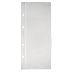 Fundas para tarjetas de visita visifix durable 2387 57x90mm polipropileno transparente
