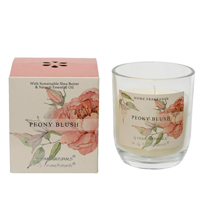 Decoris candela profumata peonia blush h9cm